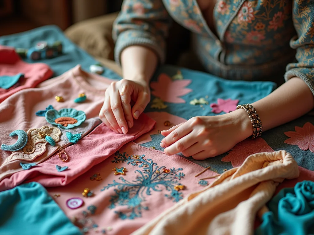 Como Fazer Customização de Roupas Velhas: Guia Passo a Passo {'title': 'Como Fazer Customização de Roupas Velhas: Guia Passo a Passo'} '}