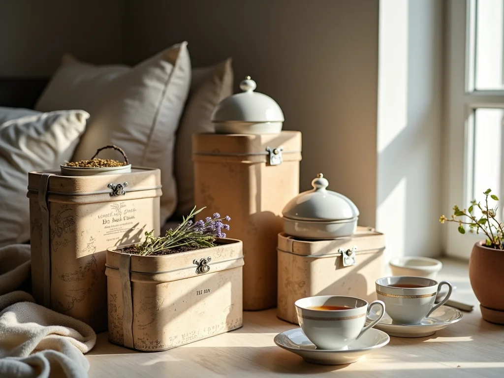 Decoração com Caixas de Chá: 10 Ideias Criativas e Úteis {'title': 'Decoração com Caixas de Chá: 10 Ideias Criativas e Úteis'} '}