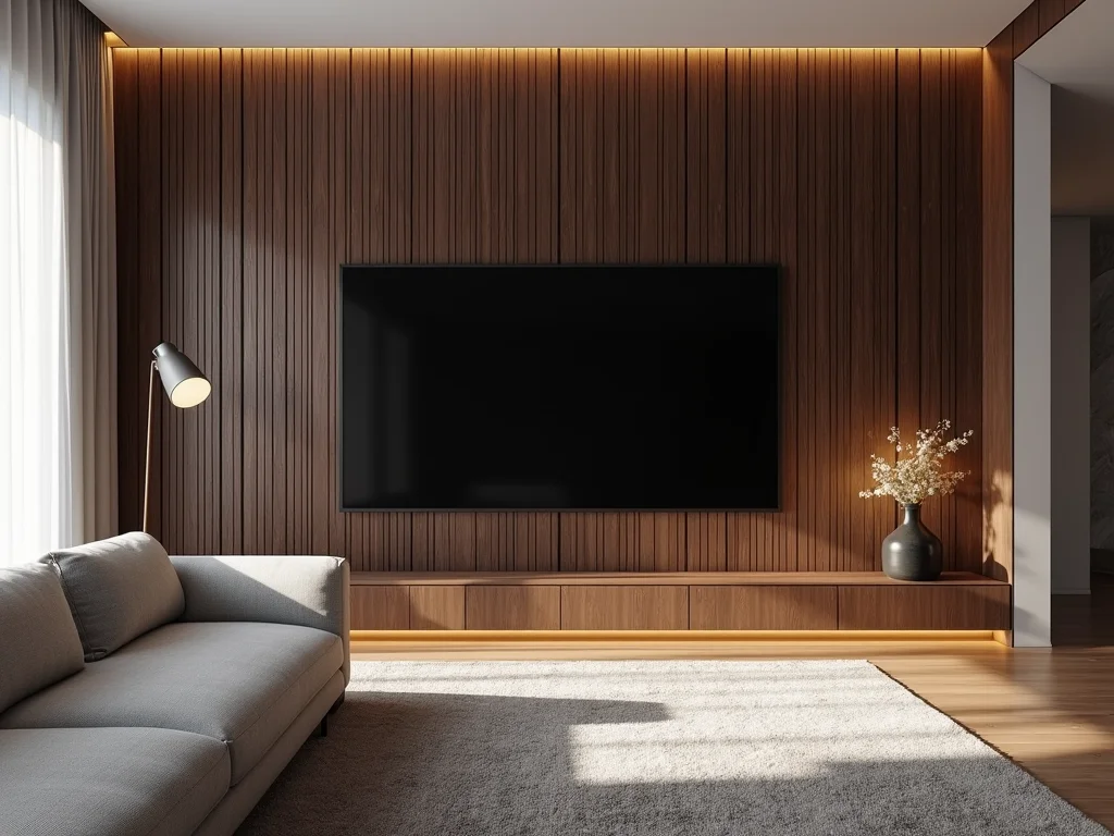 Painel TV Ripado: Guia Completo para Sala Moderna Painel TV Ripado: Guia Completo para Sala Moderna