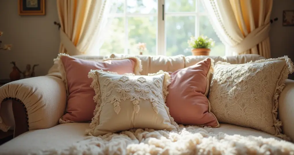 Decoração com Rendas: A Sofisticação que Transforma seu Lar