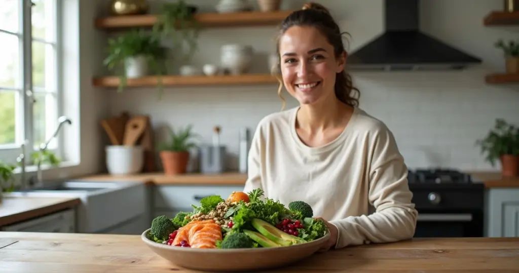Salada que equilibra seus hormônios em 30 minutos (e é uma delícia)