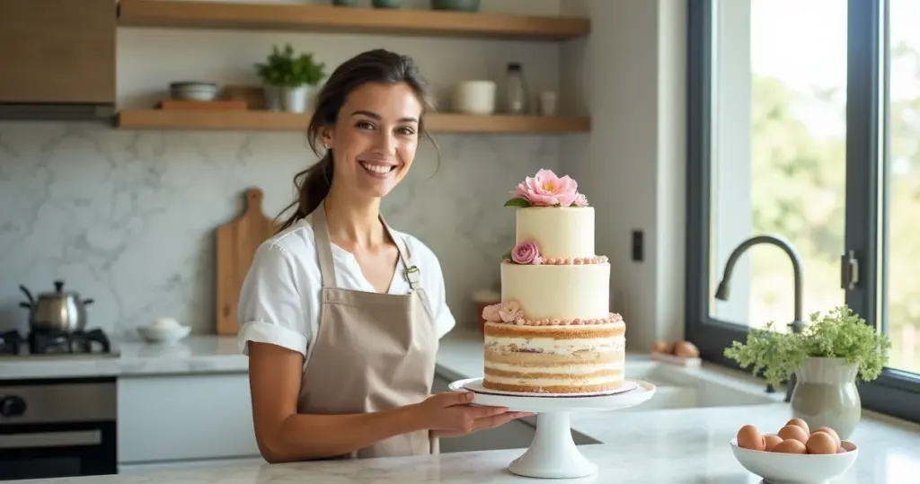 Bolos de festa como fazer: a massa que não desmonta (mesmo com 3 andares)