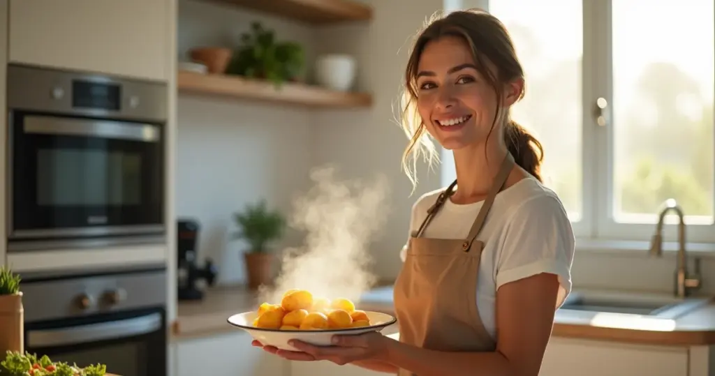 Como fazer batata cozida microondas em 10 min com textura de chef Como fazer batata cozida microondas em 10 min com textura de chef