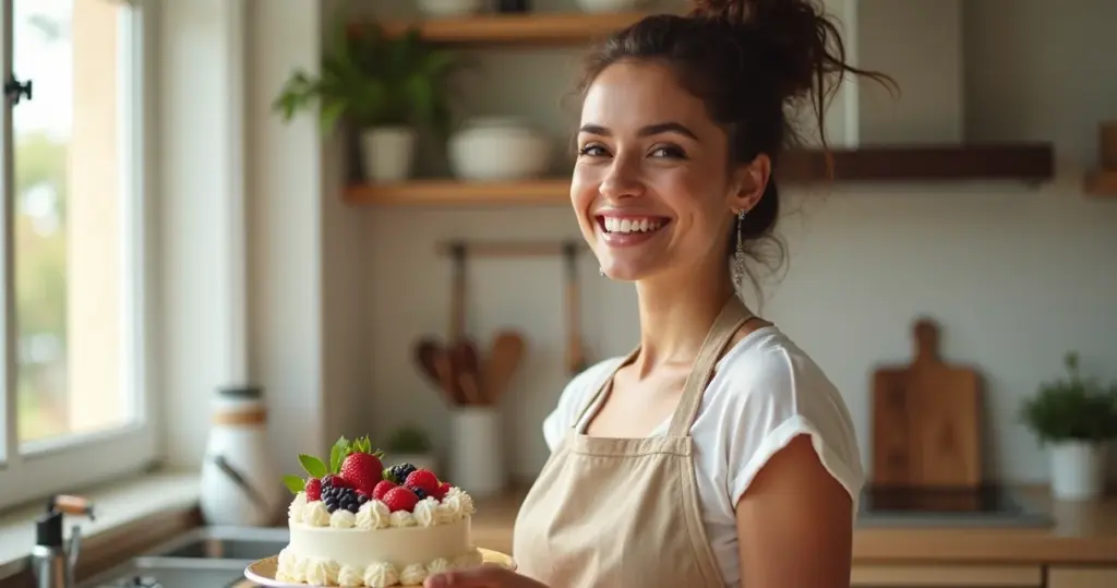 Como fazer bolo de aniversário simples que parece de confeitaria Como fazer bolo de aniversário simples que parece de confeitaria