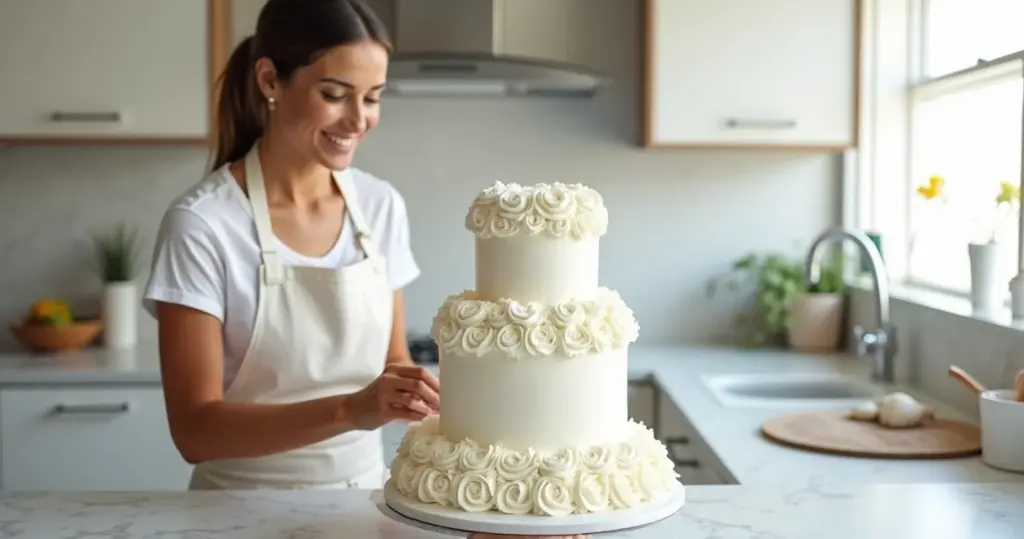 Como fazer bolo decorado chantilly que não derrete: técnica do chantininho