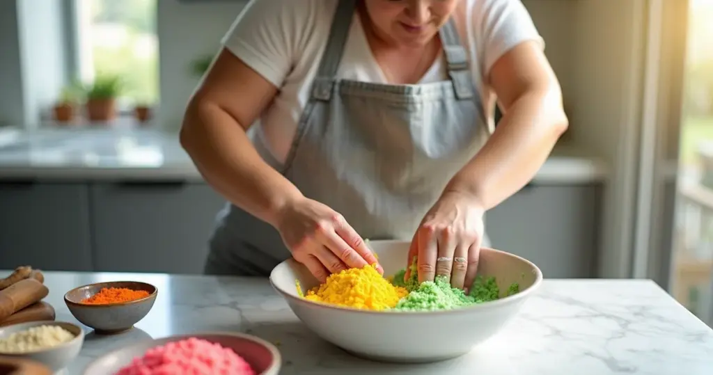 Como fazer massinha que pode comer em 15 minutos (e a criançada adora!) Como fazer massinha que pode comer em 15 minutos (e a criançada adora!)