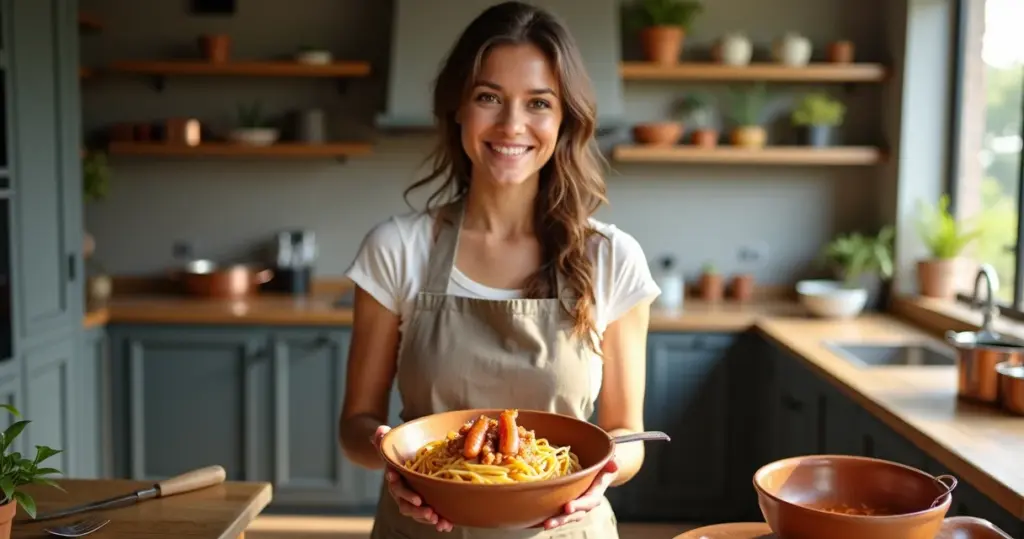 Como fazer um macarrão linguiça crocante em 30 minutos