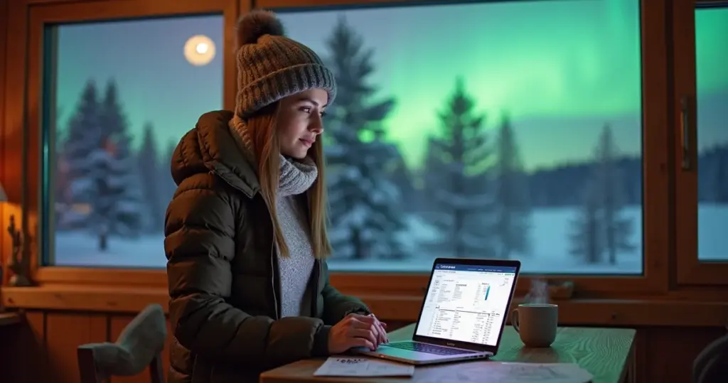 Como fazer um orçamento para ver a aurora boreal sem gastar uma fortuna