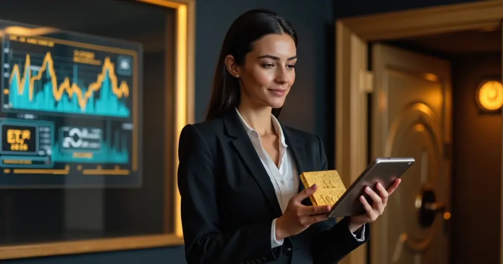 Como investir em ouro físico ou fundos de ouro para proteger seu dinheiro em 2026