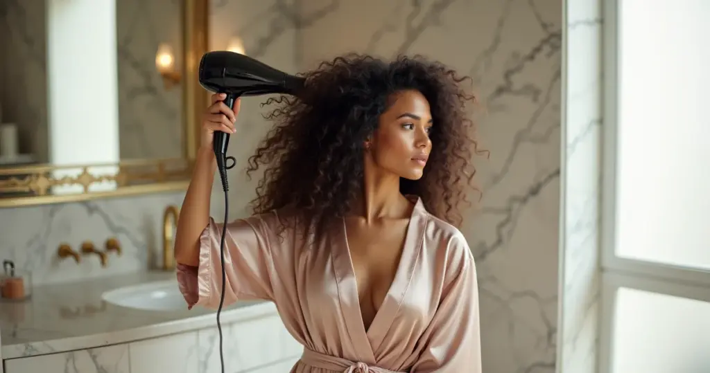 Como secar cabelo sem estragar: o erro que 90% cometem e o truque que recupera fios