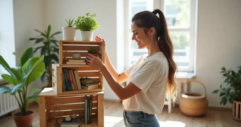 27 Ideias de Decoração com Caixas de Frutas que Custam Menos de R$50