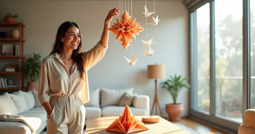 27 Ideias de Decoração com Origamis que Transformam sua Casa