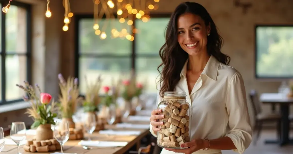 15 Ideias de Decoração com Rolhas para Casamento (Economize R$ 400!) 15 Ideias de Decoração com Rolhas para Casamento (Economize R$ 400!)