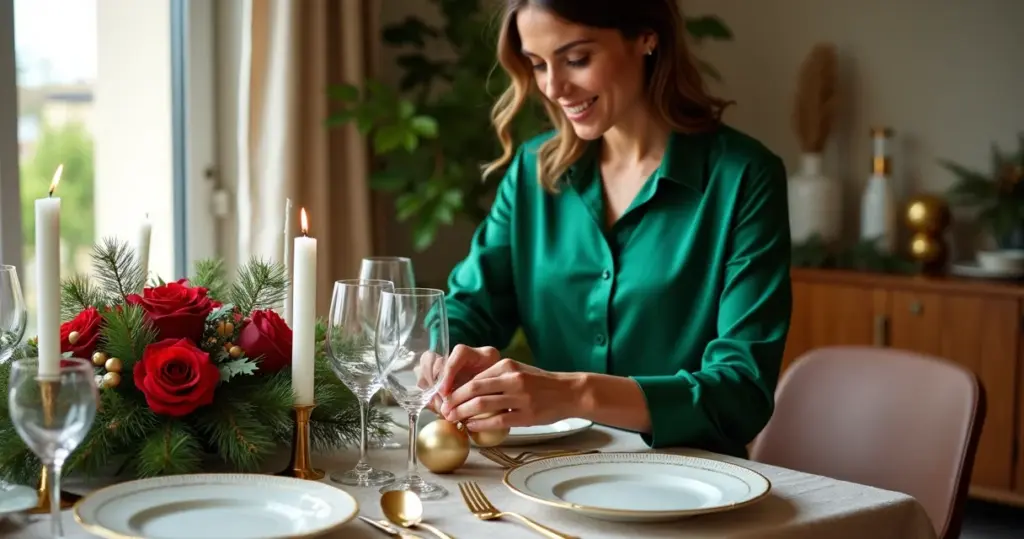 25 Ideias de Decoração de Mesa para o Natal que Funcionam na Prática