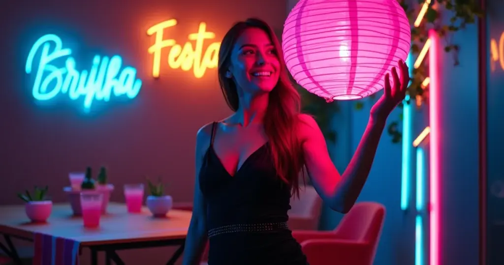 8 Ideias de Decoração Festa Neon Que Brilham de Verdade