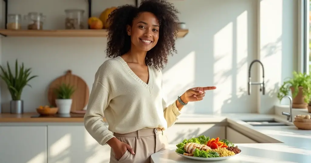 Dicas de alimentação saudável que funcionam: o truque visual que simplifica seu prato