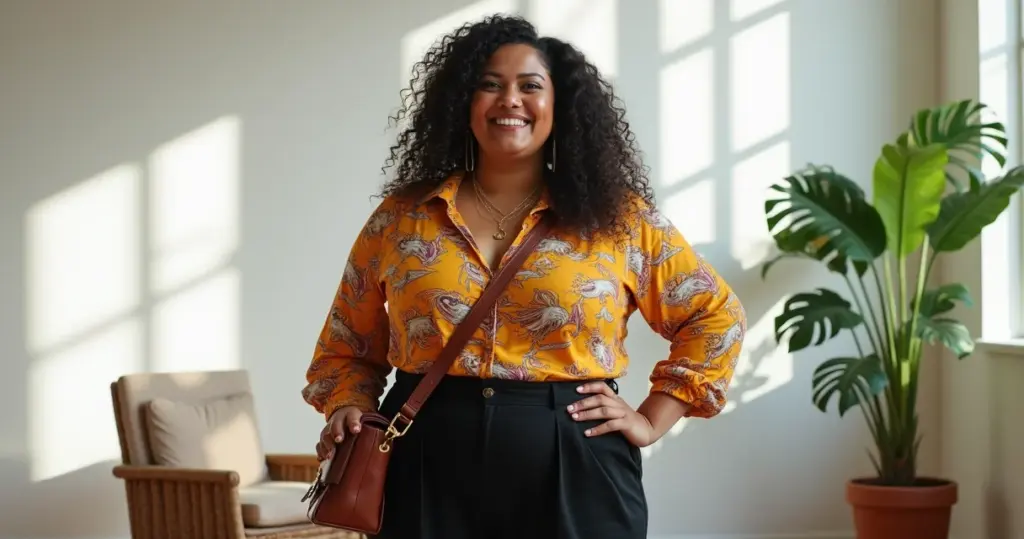 27 Ideias de Moda Plus Size Feminina Que Transformam Seu Look em 5 Minutos