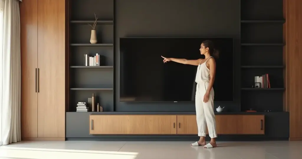 17 Ideias de Parede de TV que Não Vão Rachar em 6 Meses 17 Ideias de Parede de TV que Não Vão Rachar em 6 Meses