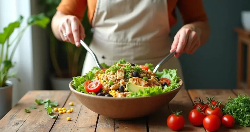 Receitas de saladas completas que acabam com almoço sem graça em 25 min